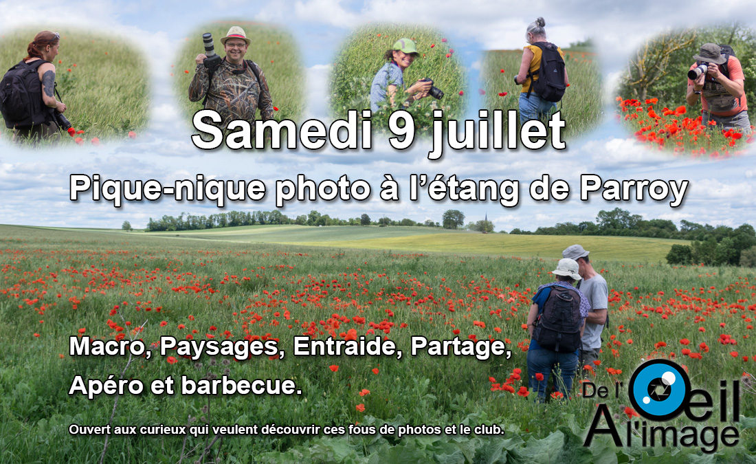 Sortie photo le 9 juillet